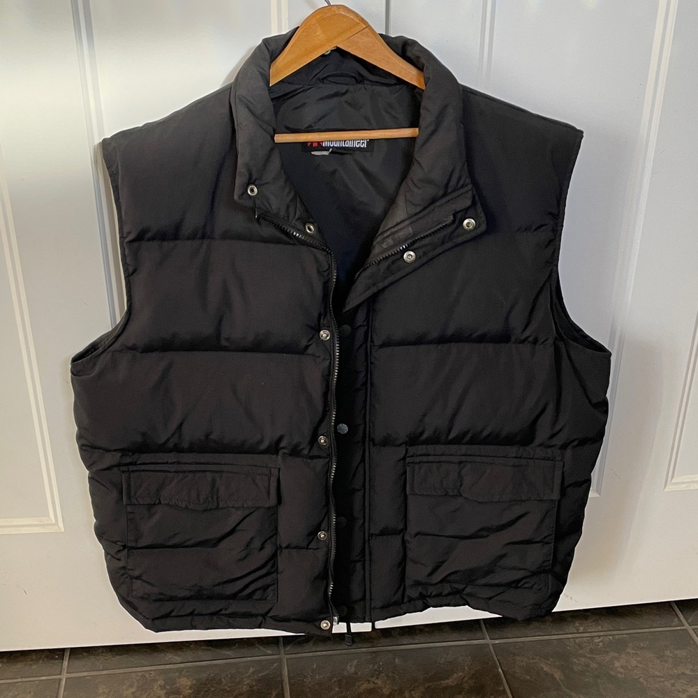 Stylish Black Quilted Vest